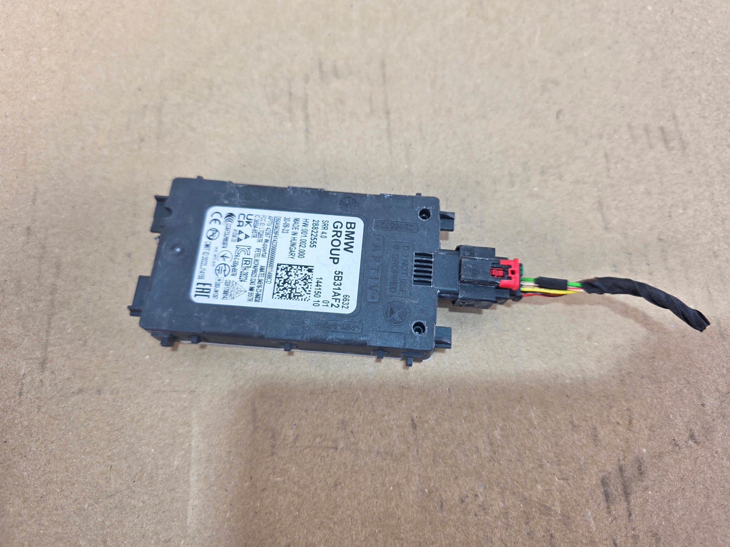 Sensor Schalt öv, szíj BMW 5 G90 2 U06 5B31AF2