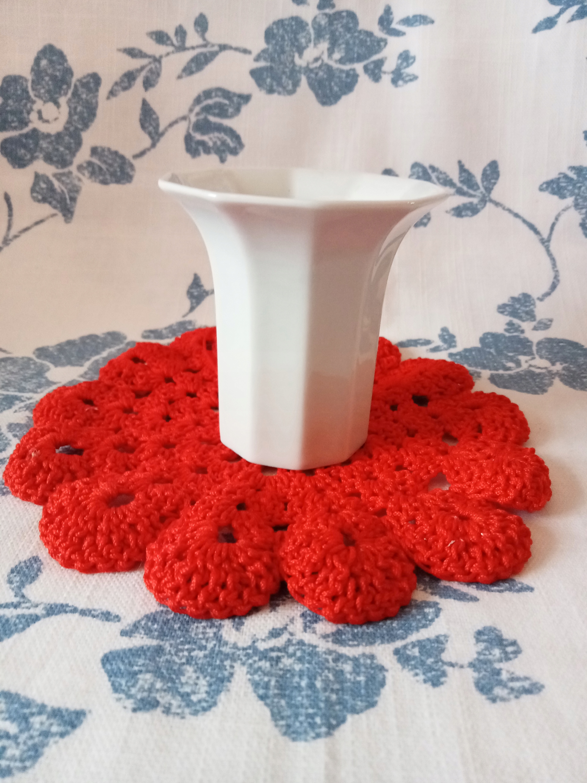 Wazonik Rosenthal Polygon biały *