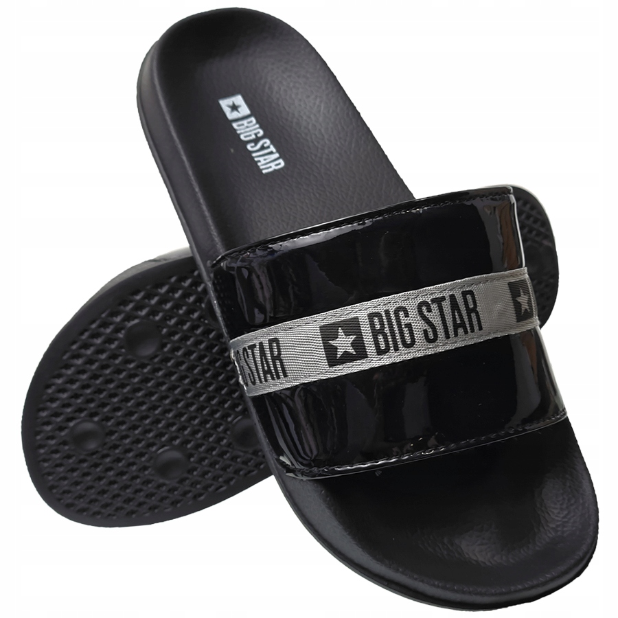

Klapki Big Star damskie czarne GG274a007 38