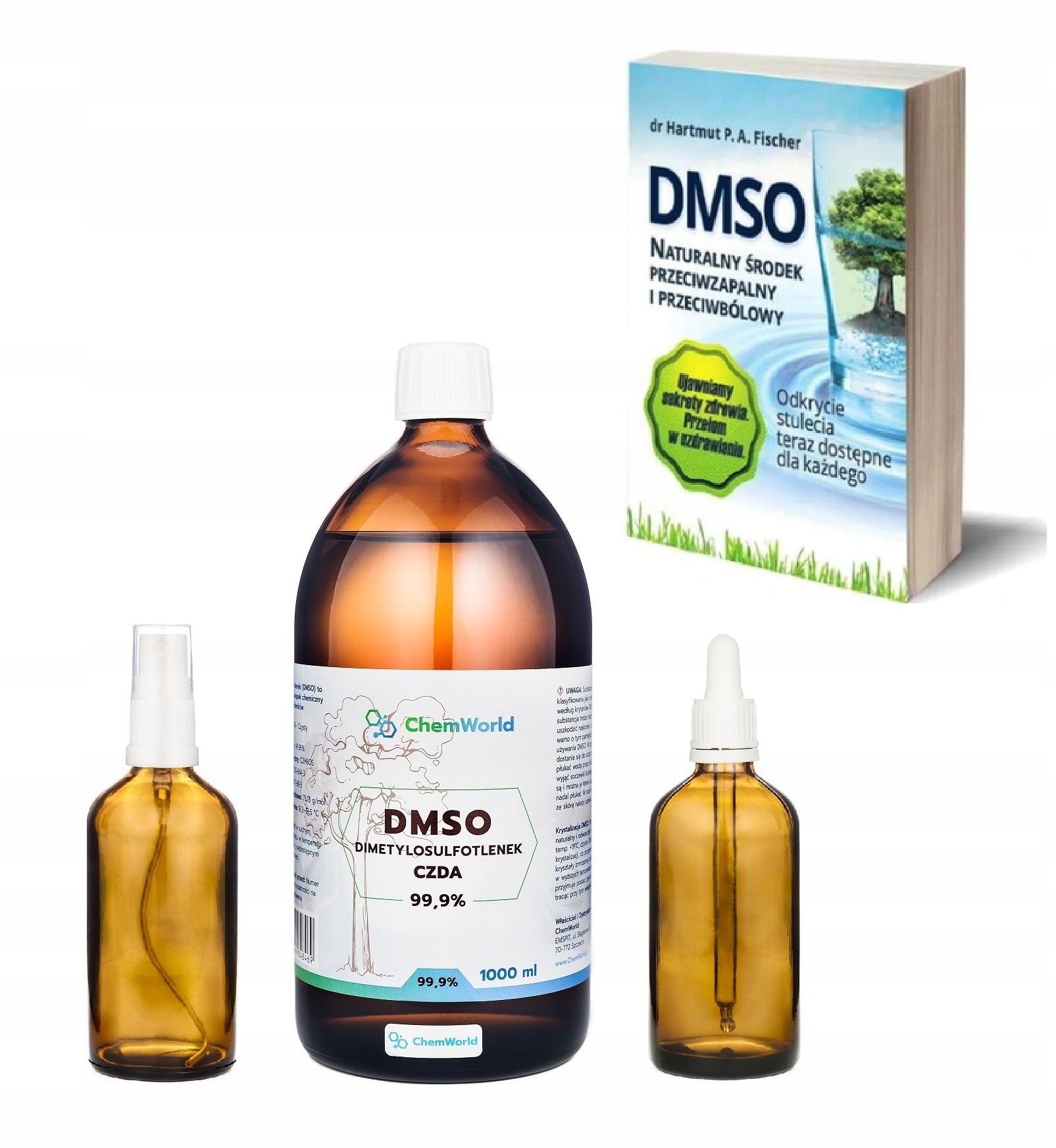 Zestaw Dmso Dimetylosulfotlenek Czda 1000 Książka