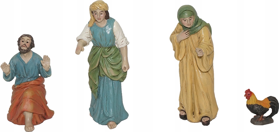 Vášeň Ježíše Krista/ Velikonoční betlém „Zapřete Petra“ – měřítko 9 Cm