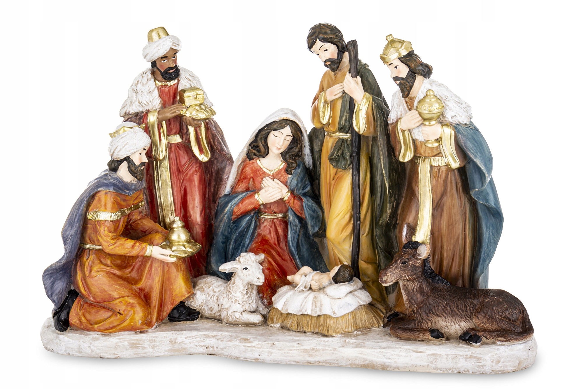 Farebná Dekorácia Vianočný Betlehem , ozdoba, vianočný darček