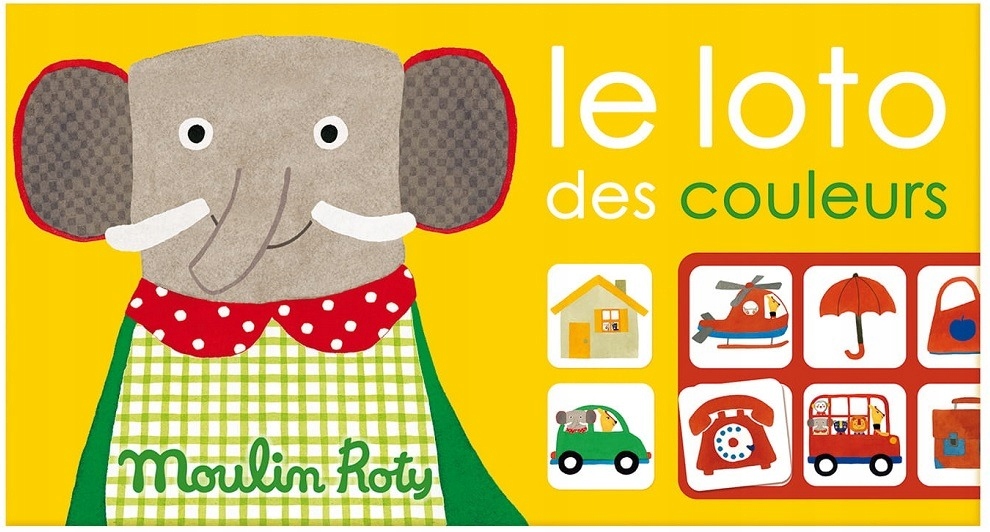 

Kolory tekturowa gra losowa Popipop Moulin Roty 2+