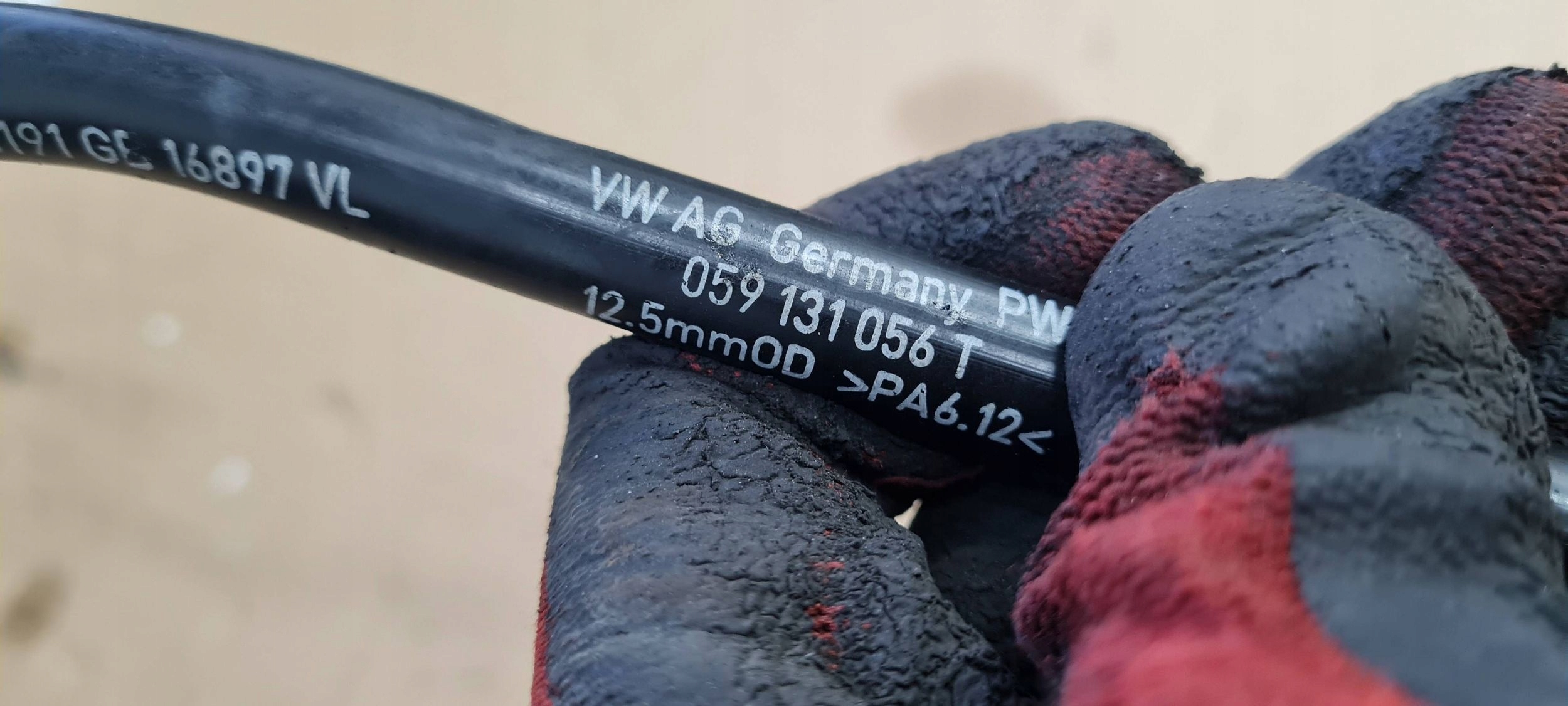 A7 4G wiring hose hose vacual 3.0 TDI 059131056T A6 C7 4G