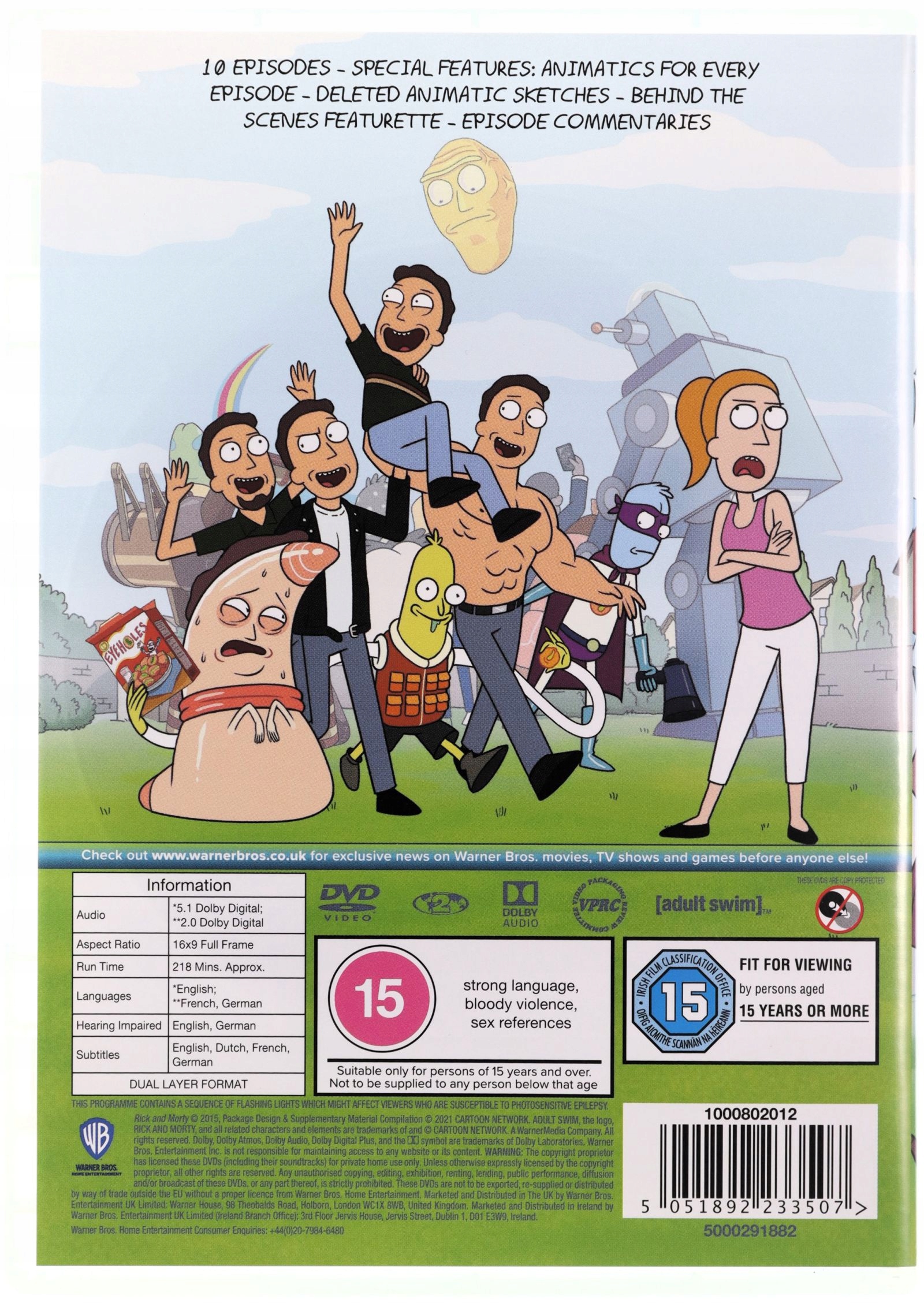 Dvd Rick And Morty Free Episodes Season (D-48) Rick And Morty