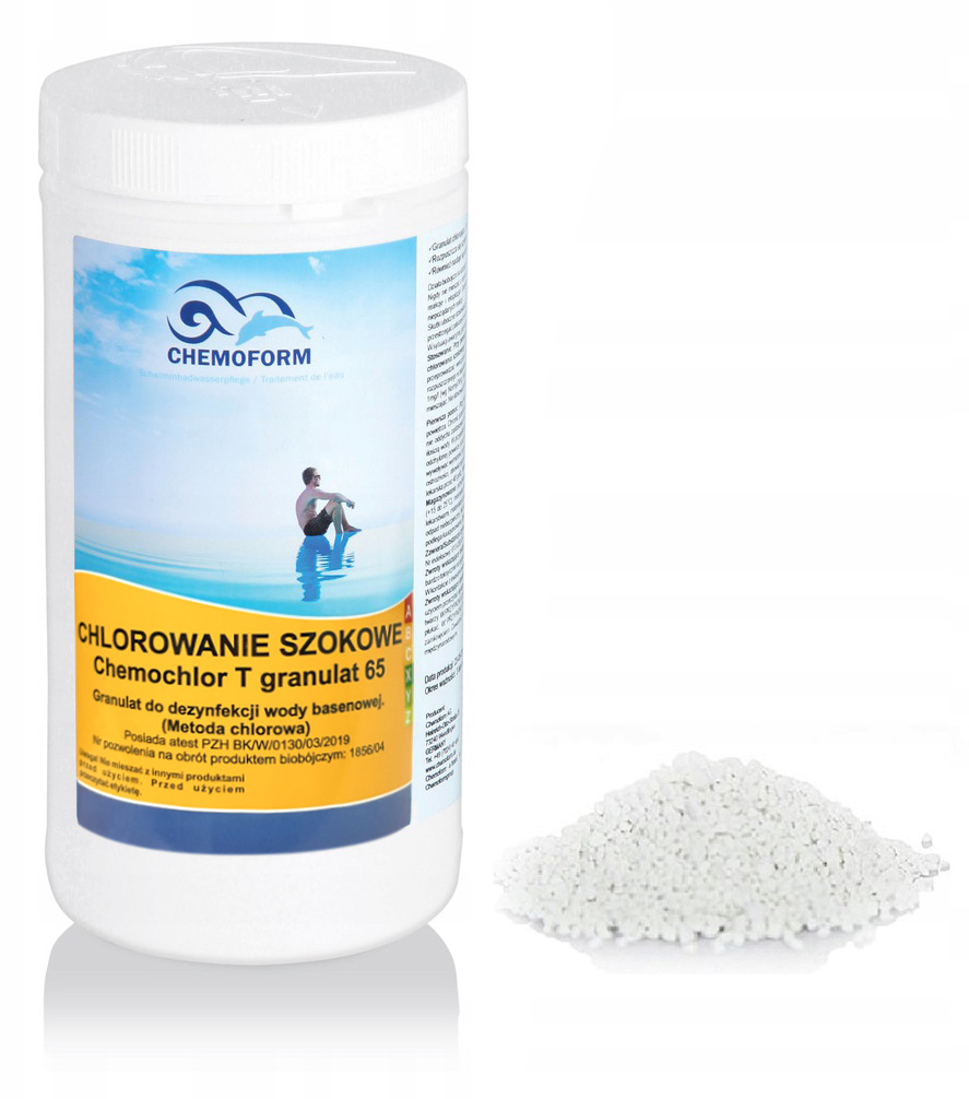 

Chemo Chlor Szok T65 Chemia Basenowa Chemoform 1kg