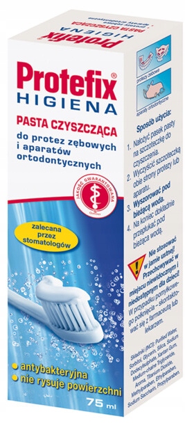 

Protefix pasta do czyszczenia protez zębowych 75ml