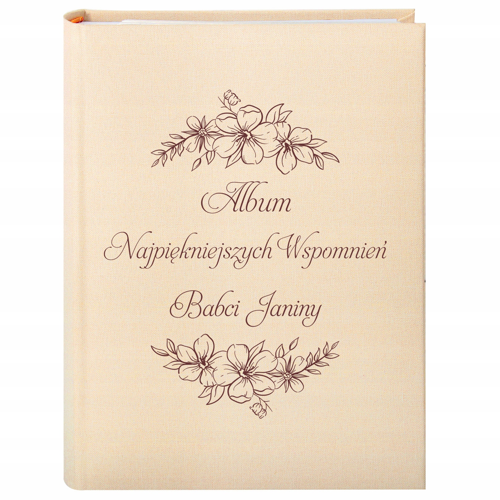 Album na zdjęcia 10x15 200 zdjęć PREZENT DLA BABCI DZIADKA Nadruk