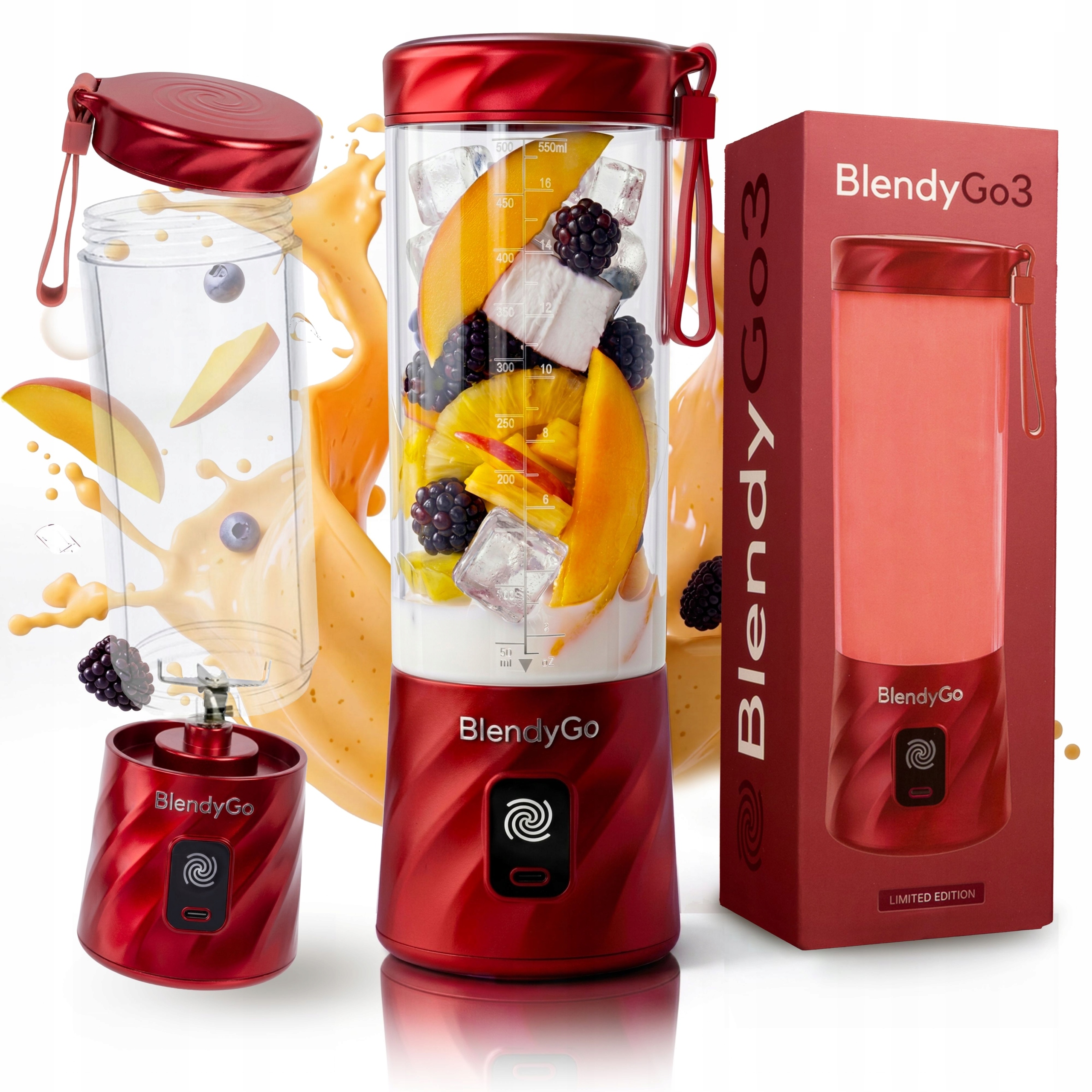 Originální mixér BlendyGo 3 Bezdrátový Usb Blender nové generace