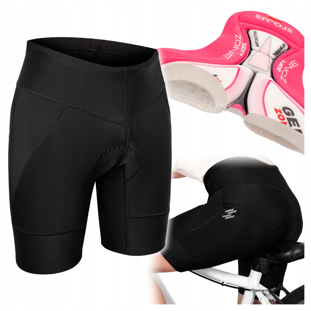 Dámské cyklistické Kraťasy s gelovou výstelkou pro horská kola, vel L/XL