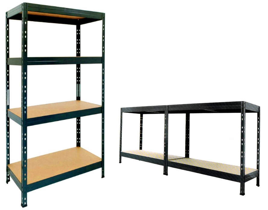 

Stabilny, Mocny regał Nitowany Rivet 4 x 360 kg