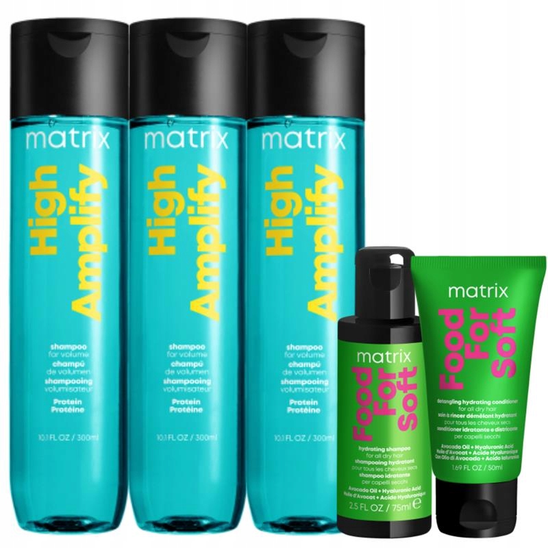 Matrix High Amplify Szampon do włosów cienkich zwiększający objętość