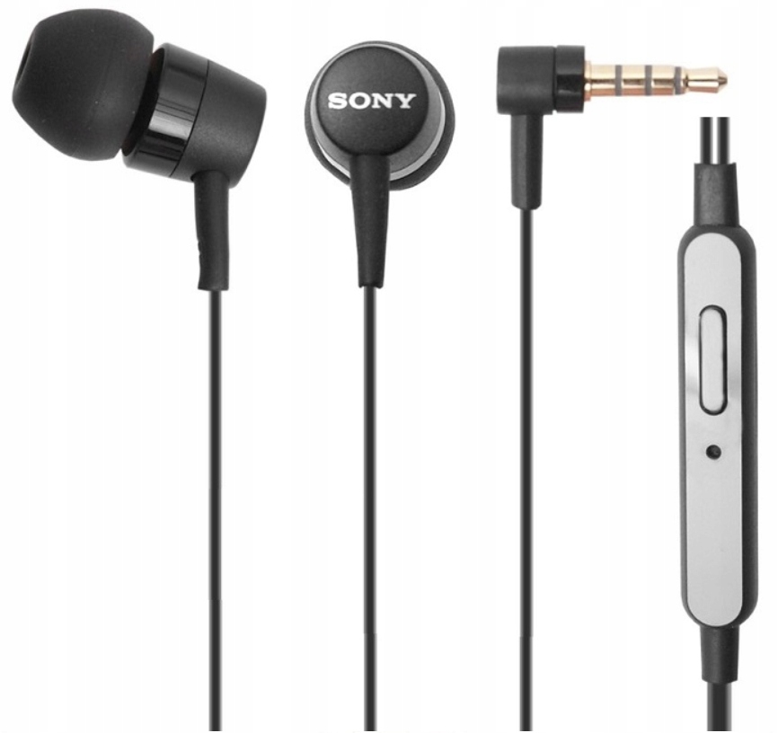 

Słuchawki Dokanałowe Sony MH750 z Wtykiem Kątowym