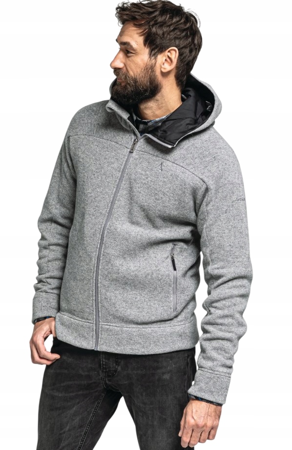 Schöffel Hoody Lakefield Přechodová bunda šedá 48