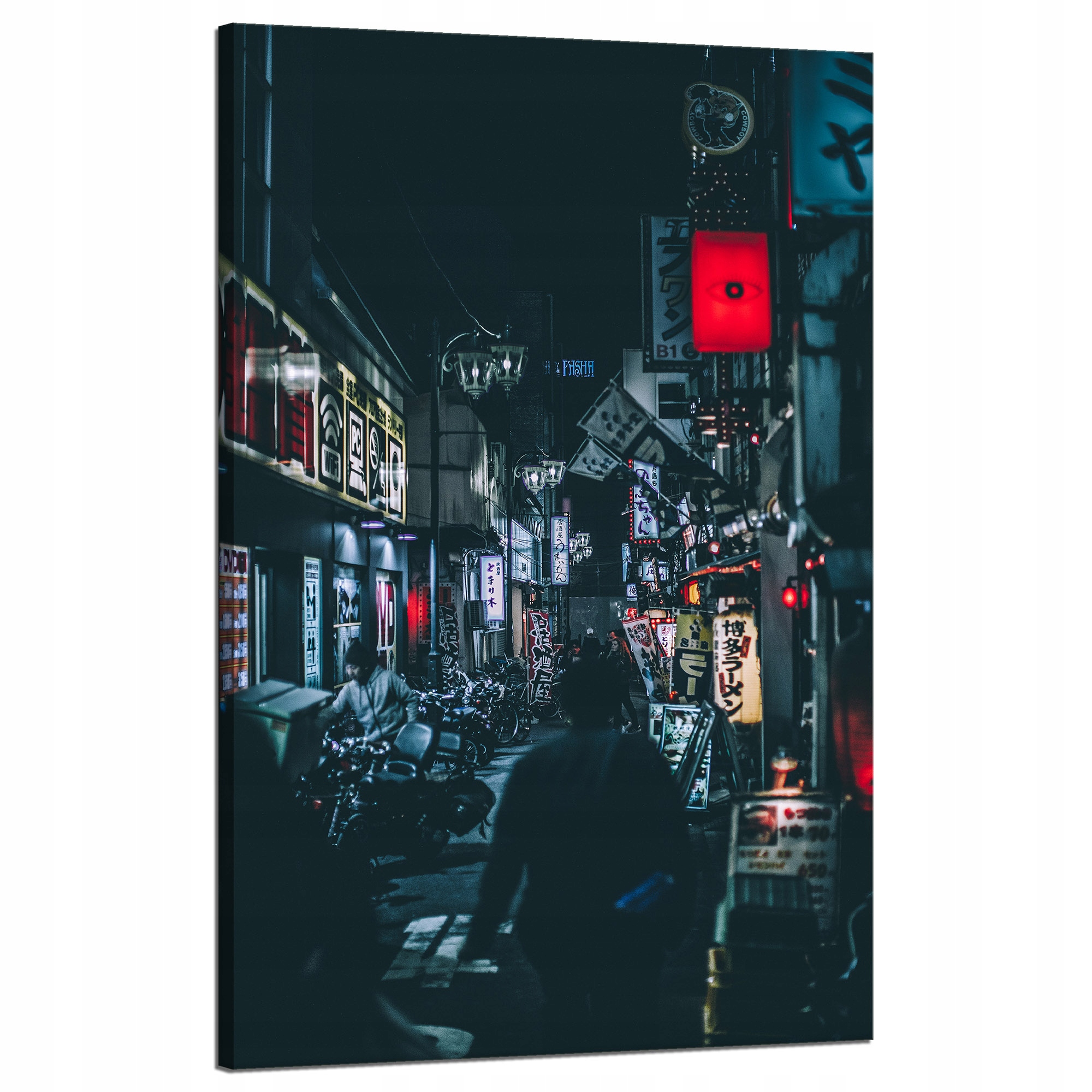 Obraz Canvas Architektura Japonsko v noci 50x80 cm