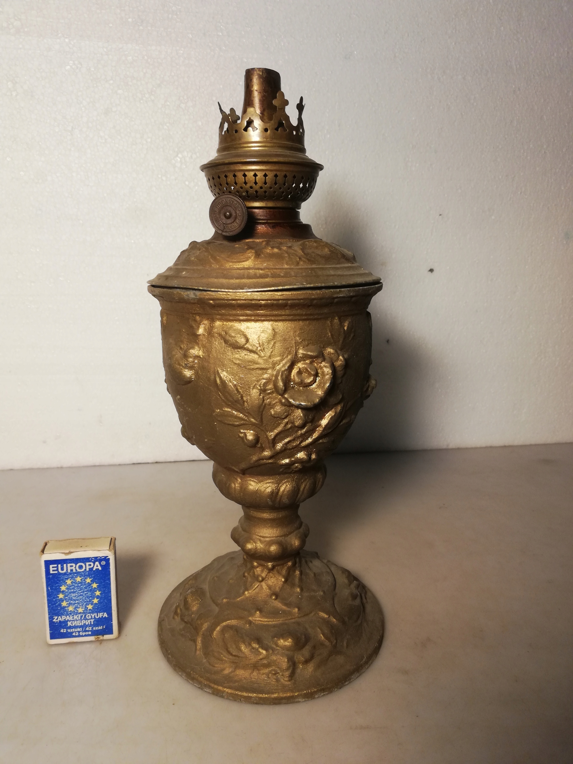 Stara lampa naftowa PRIMA RUND BRENNER