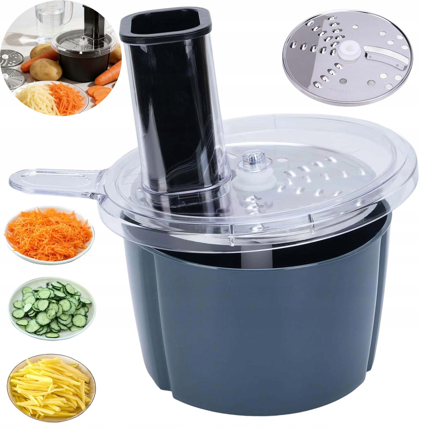Kráječ Na Zeleniny Thermomix TM5 6 Krájecí Nástavec Na Struhadlo