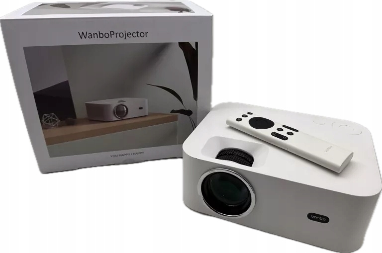 Projektor LED WANBO X1 Pro Android biały