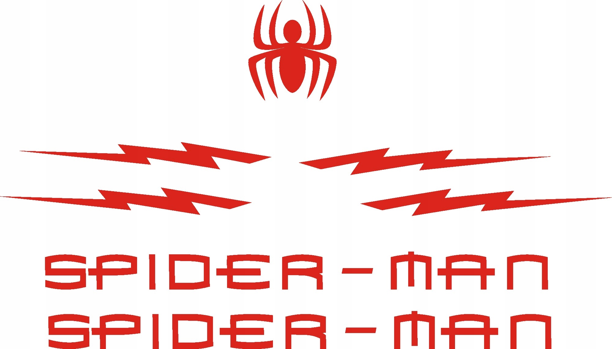 SPIDERMAN Naklejki na rower dla chłopca 161-4