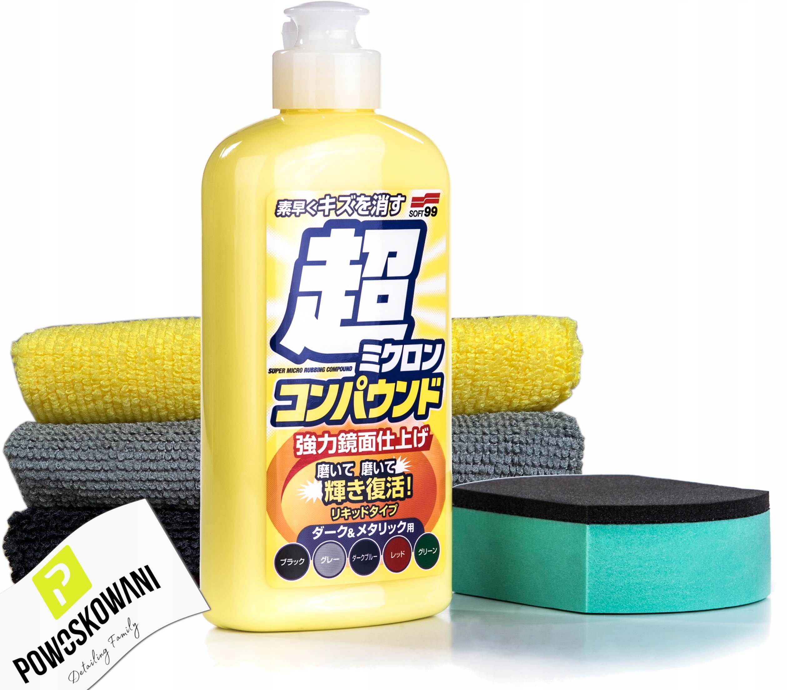 Soft99 Micro Liquid Compound Dark Cleaner do Czyszczenia Lakieru pod Wosk