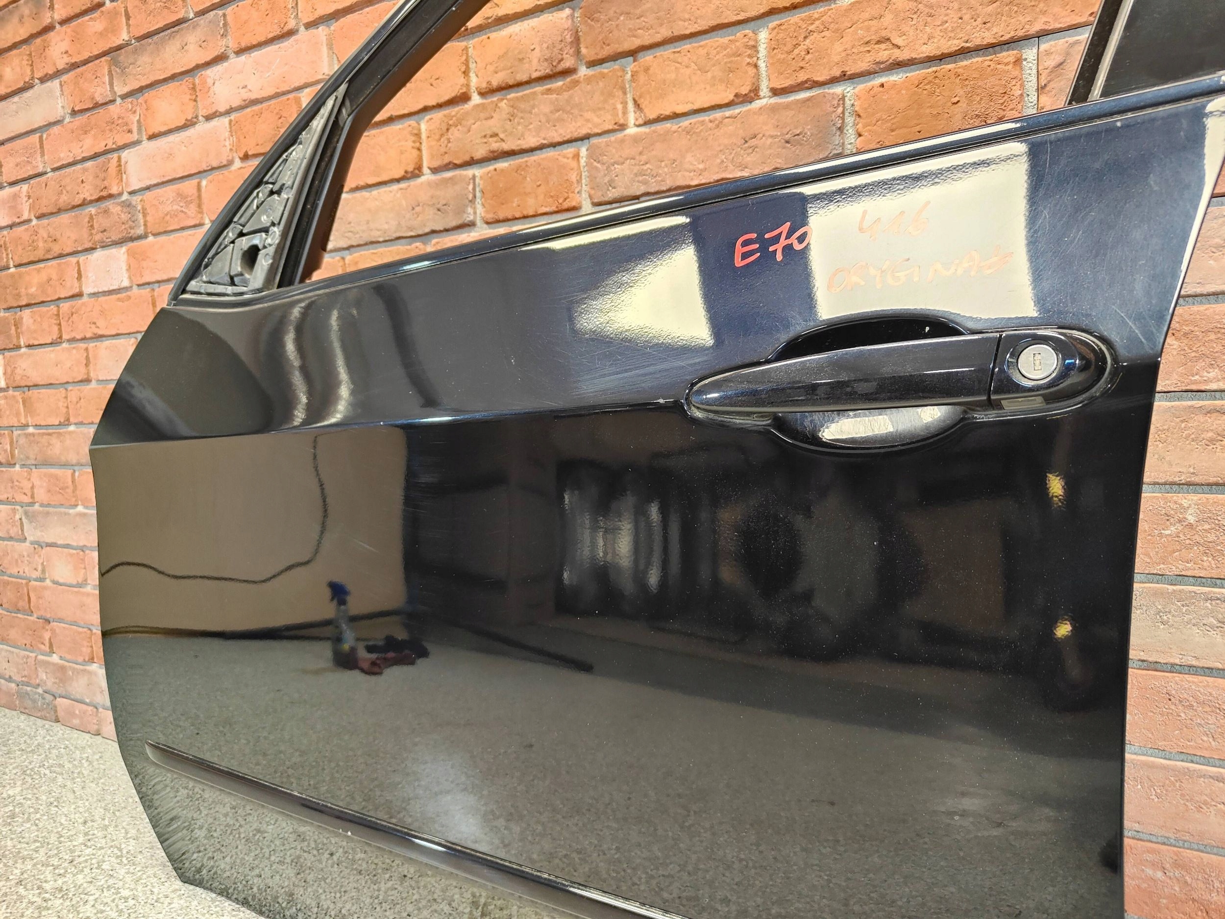 DRZWI LEWY PRZÓD LEWE PRZEDNIE BMW X5 E70 416 CARBONSCHWARZ Producent części BMW OE