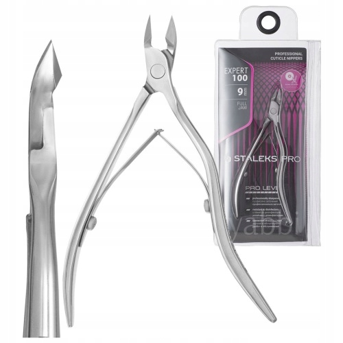 Staleks Profesionální Pohodlné Nůžky Na Stříhání Kůžiček Expert 9MM NE-100-9