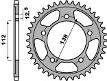 Pbr Zębatka Tylna 4357 44 C45 Cbr 600 F (99-00) (PC35) (JTR1304.44)