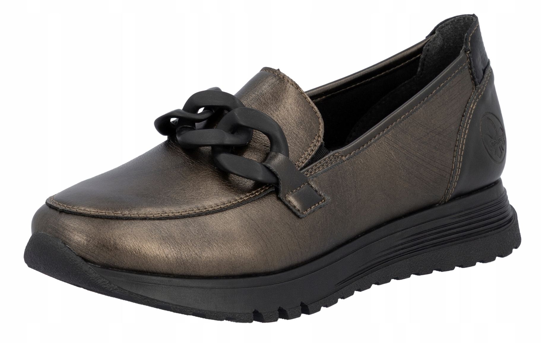 Rieker 49051-25 vel.36 hnědé dámské mokasíny