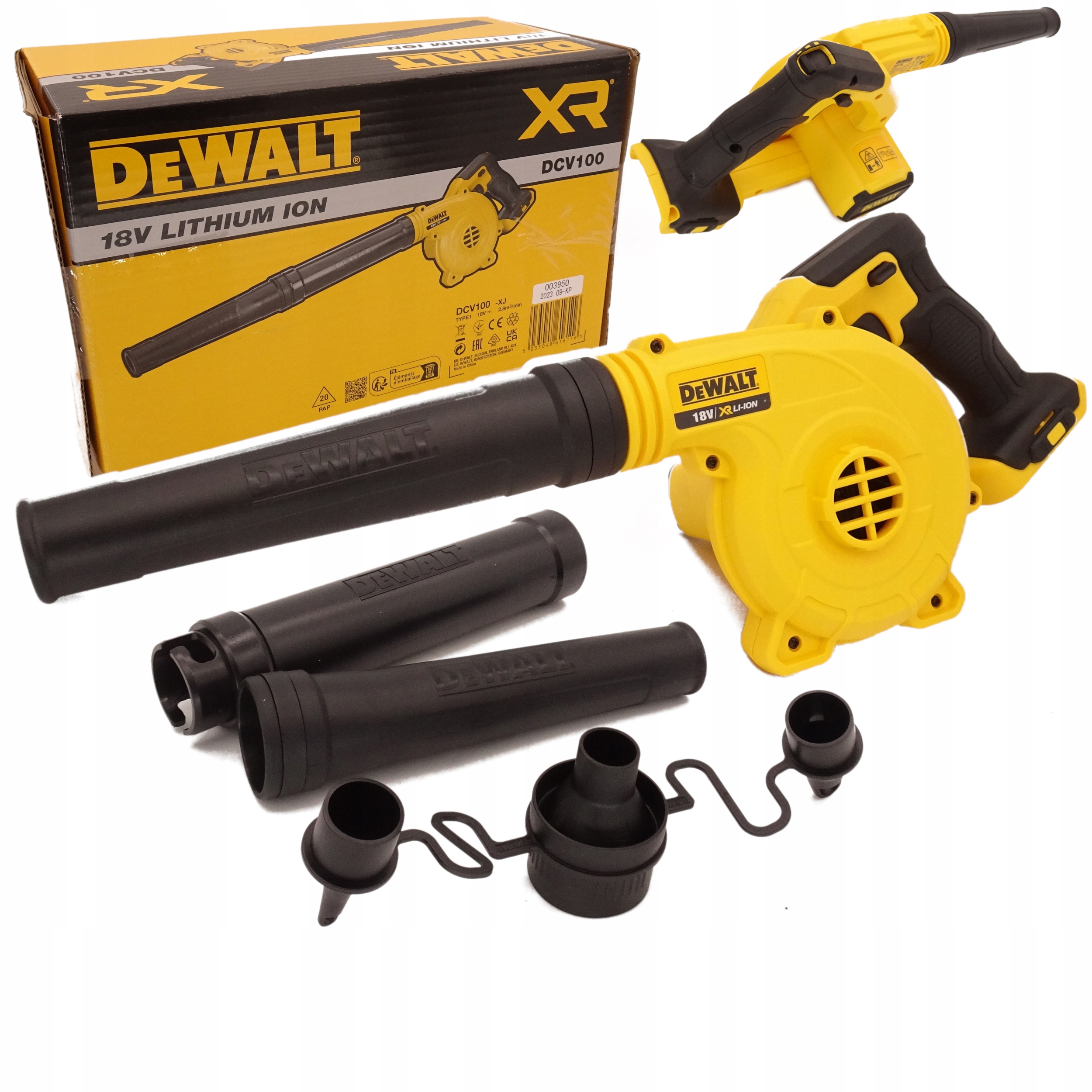 Akumulatorowa dmuchawa do liści DeWalt DCV100N 18V Xr