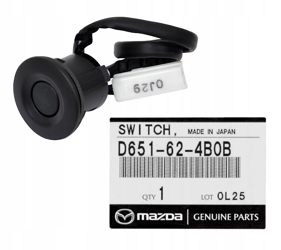 D651-62-4B0B - Кнопочный переключатель заднего лоскута MAZDA 2 3 2007-