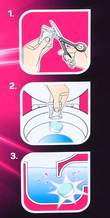 G&G WC Tabs Power Zitronen Tabletki Czyszczące 16 szt. — 6