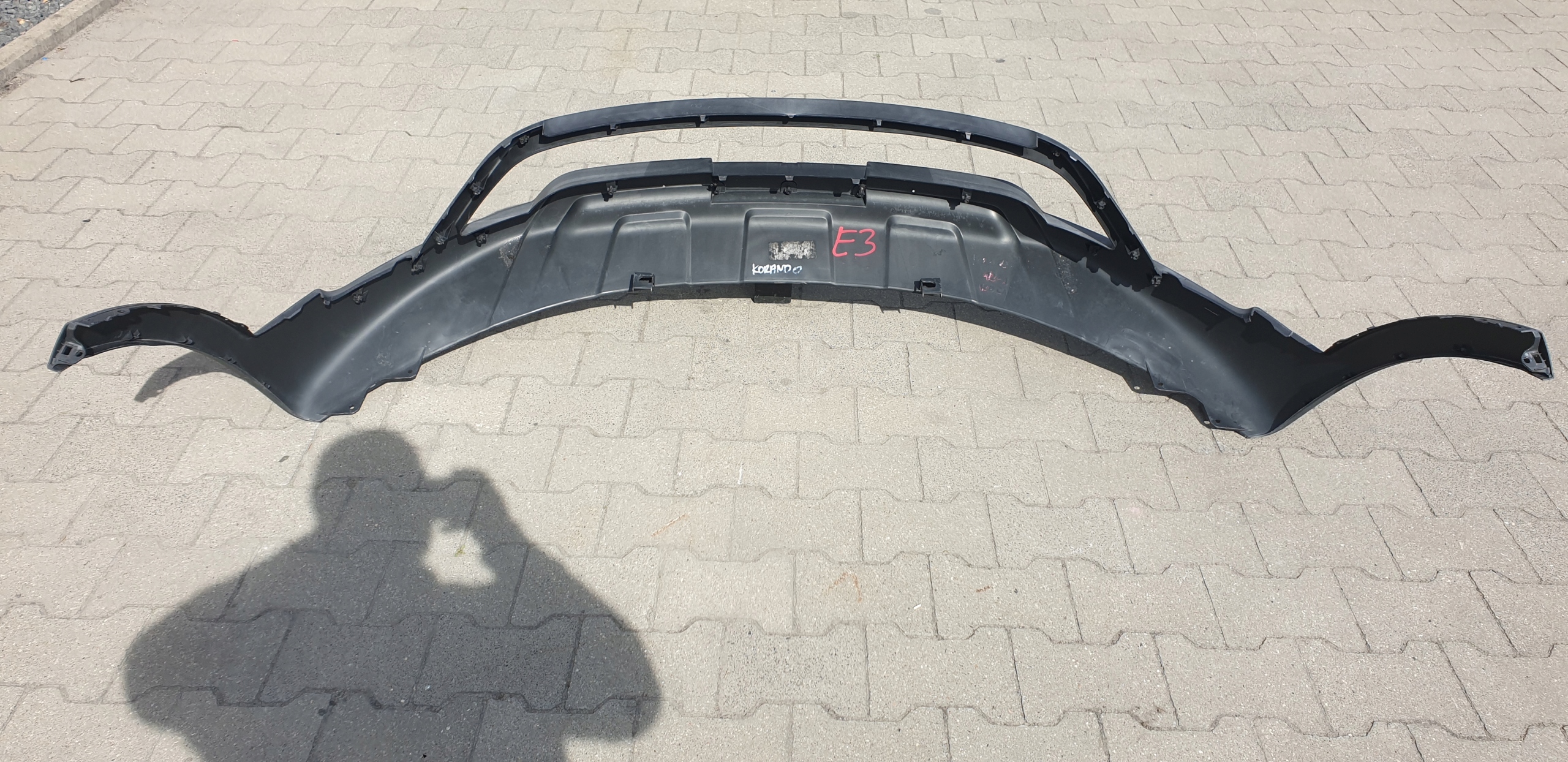 accessories diffuser SPOILER DOL bumper front SSANGYONG KORANGO III 3 LIFT