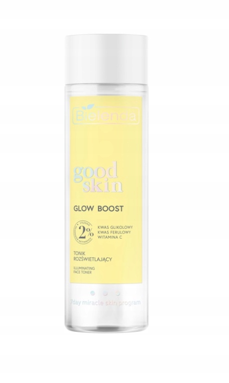 Bielenda Good Skin Glow Boost Tonik Rozświetlający Do Twarzy