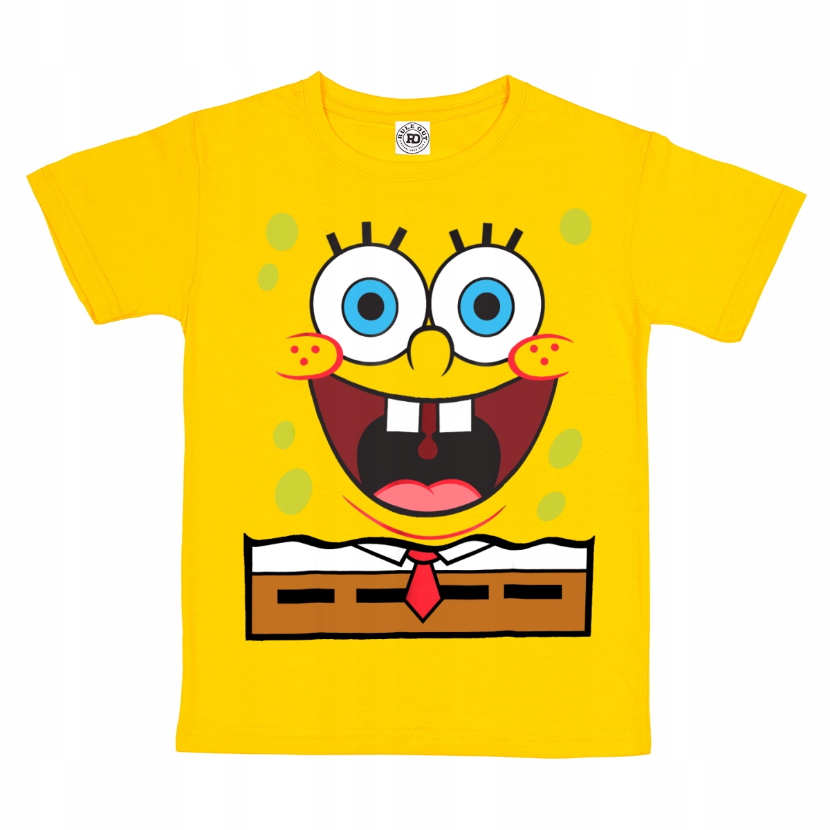 

Dziecięca Koszulka Bajka Twarz Spongebob Krawat