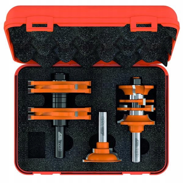 Cmt 900.527.11 Sada fréz pro dveře S=12