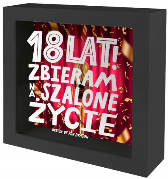 

Skarbonka Na 18 Urodziny Urodzinowy Drewno
