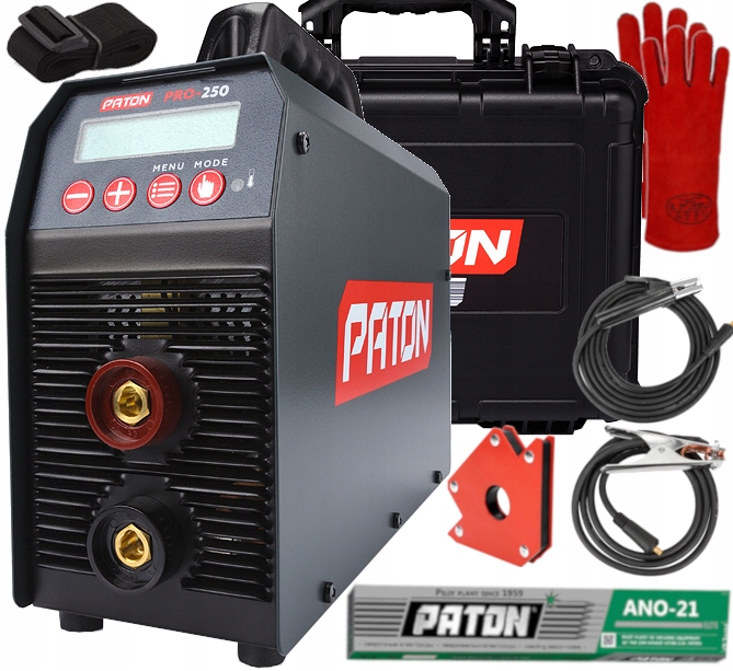 SPAWARKA INWERTOROWA MMA PATON PRO-250 +AKCESORIA
