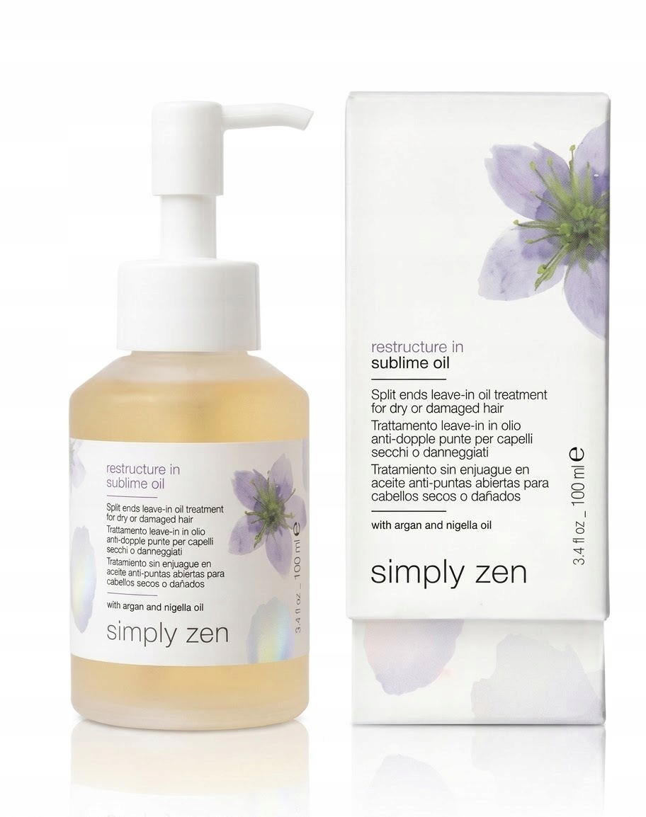 Milk Shake Simply Zen Restructure-in Sublime Oil olejek wygładzający 100ml