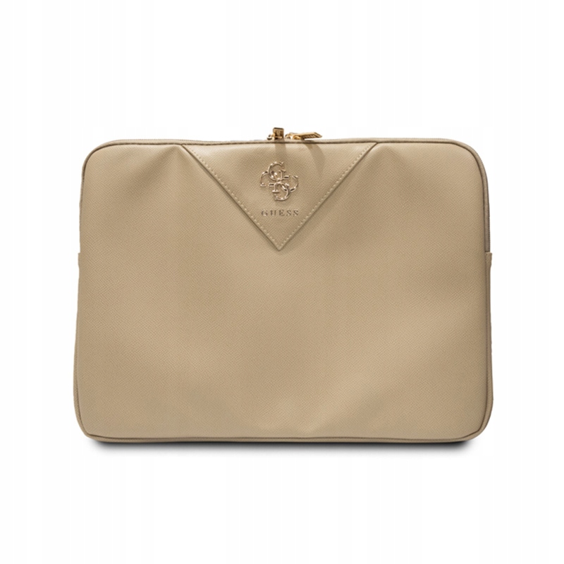 Guess Triangle 4G Sleeve – Pouzdro na notebook 13" 14" (zlaté)