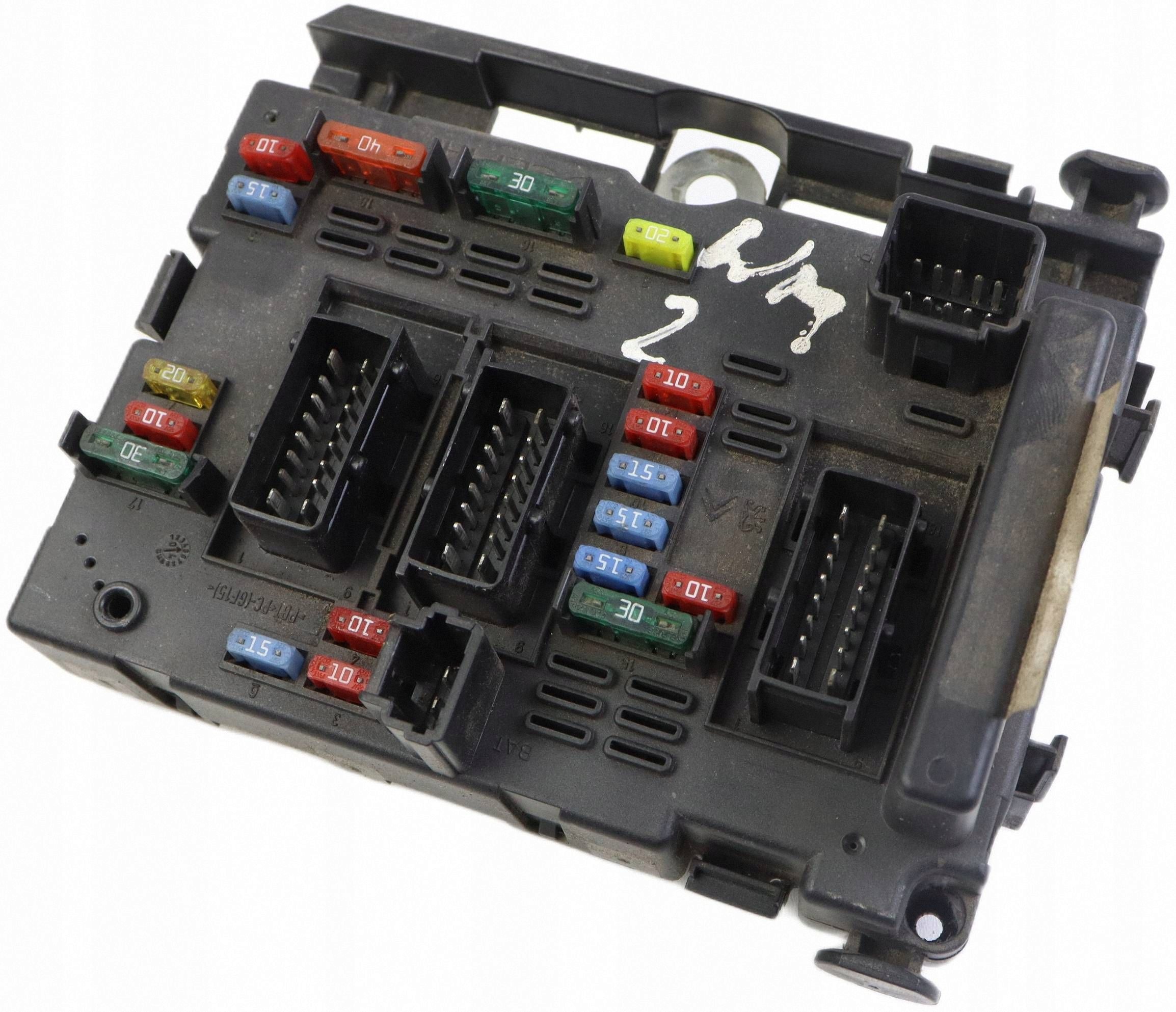 CITROEN PEUGEOT module compartment control unit BSM 9650663880