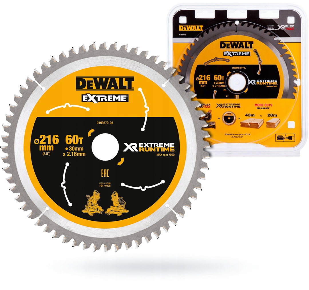 Dewalt Pila Kotoučová 216 x 30 mm x 60z DT99570-QZ Na Dřevo