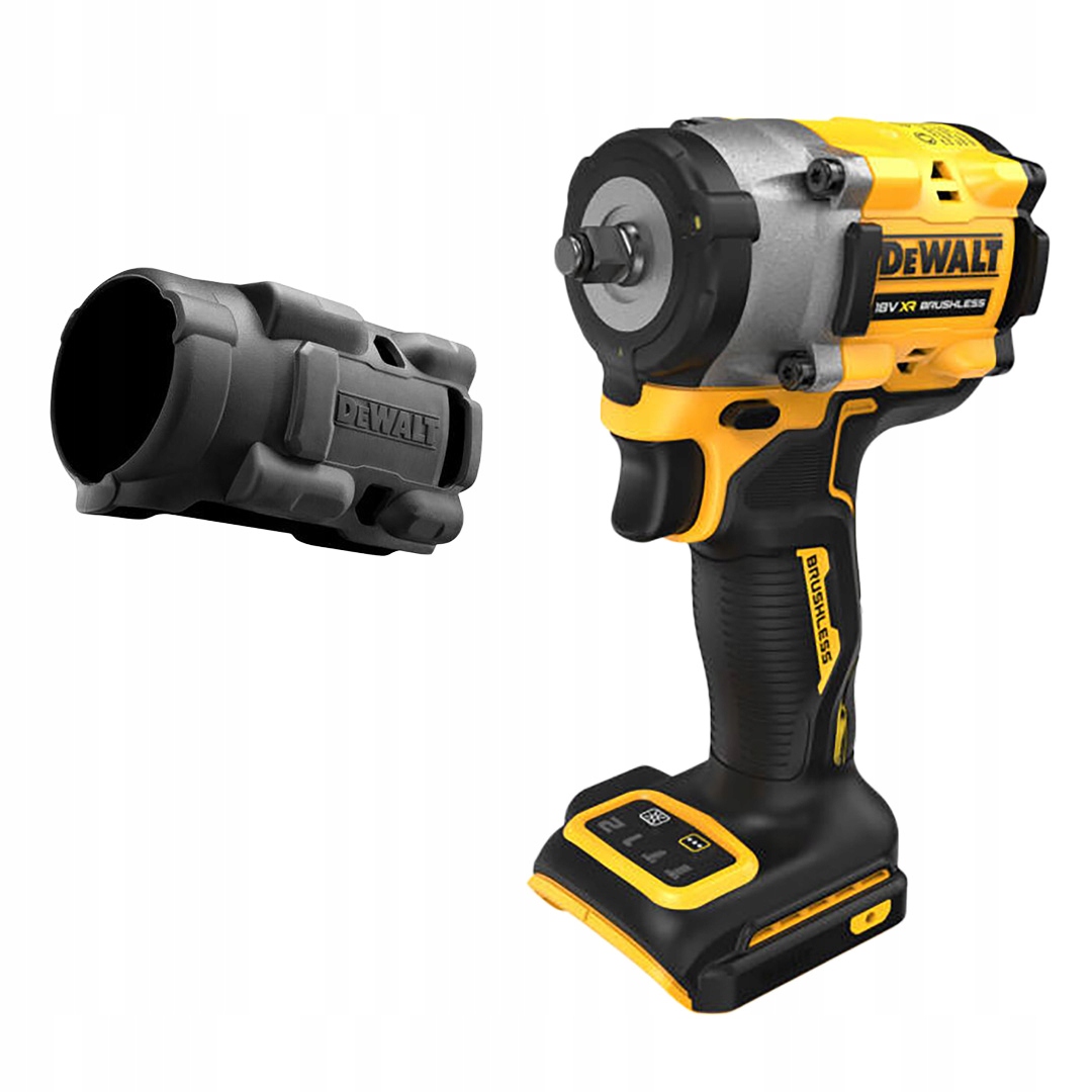 Rázový uťahovák DeWALT DCF923N 18V Xr 406Nm 3/8''+ gumová krytka