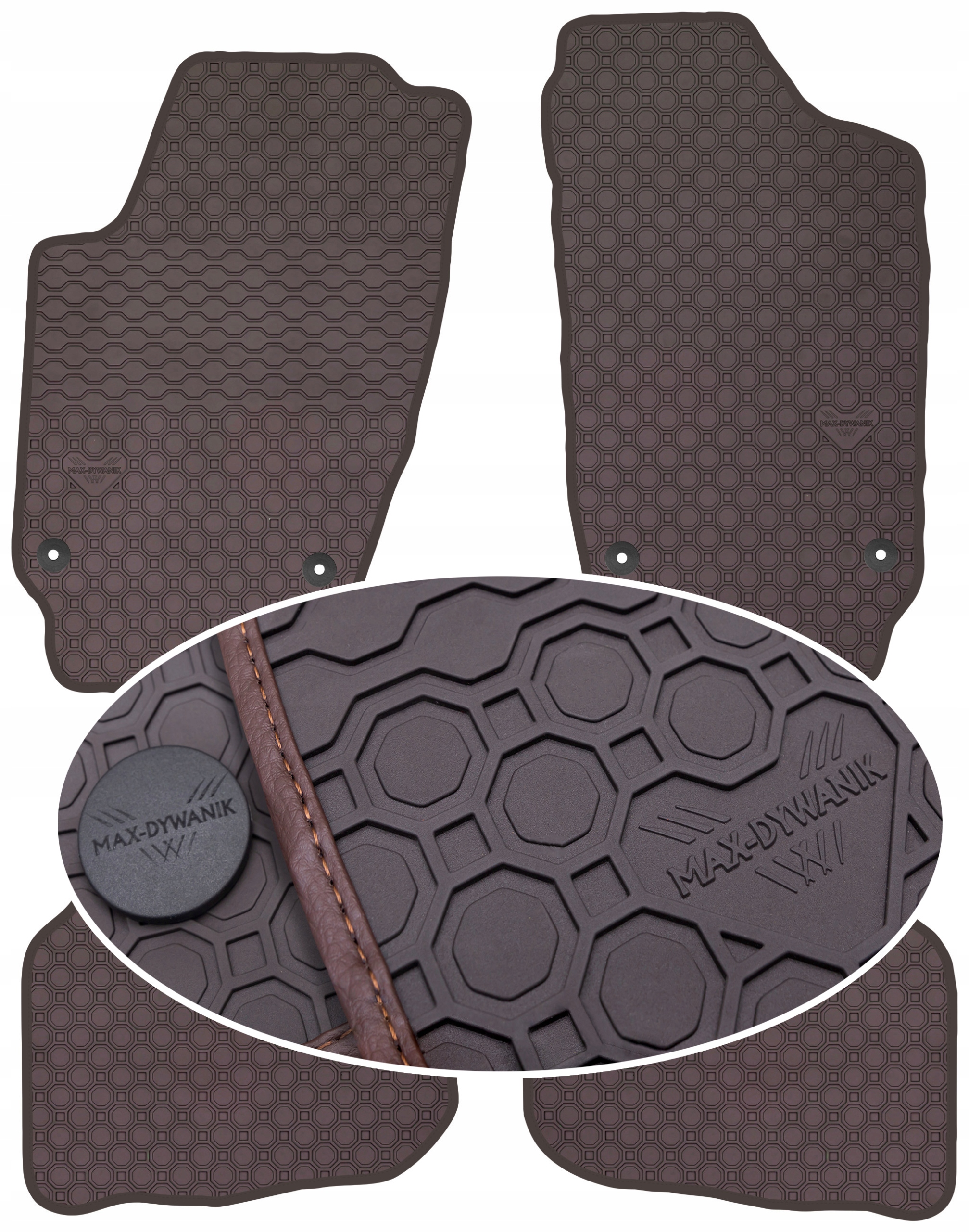 Seat Cordoba II 2002-2009 Koberce Hnědé