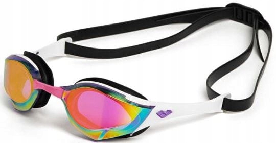 Startovací brýle Arena Cobra Edge Swipe Mirror Violet White Black