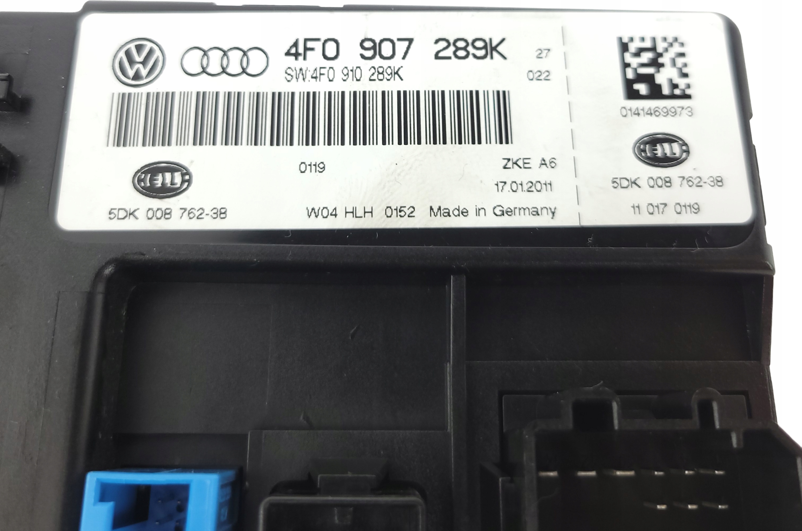 AUDI A6 C6 LIFT module control unit KOMFORTU 4F0907289K