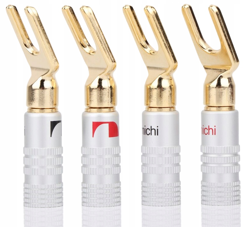 

Nakamichi Widełkowy Wtyk Głośnikowy Widełki 4szt