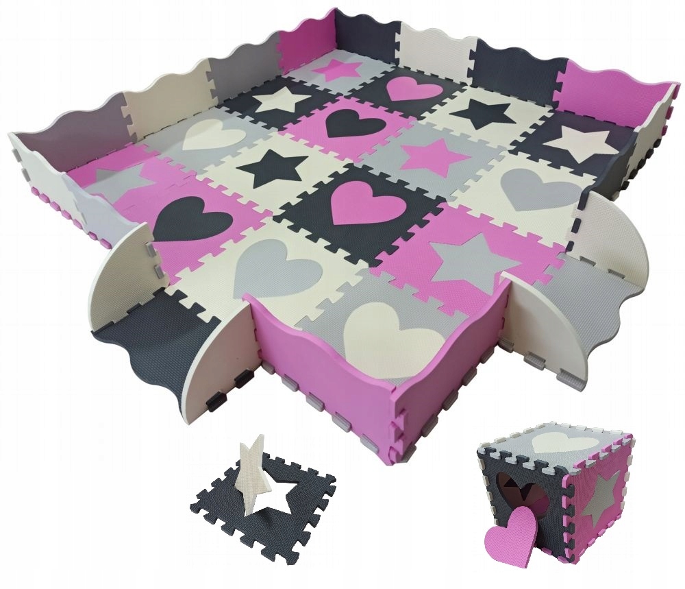 

Mata Piankowa Duża Puzzle Edukacyjna Kojec 36el.