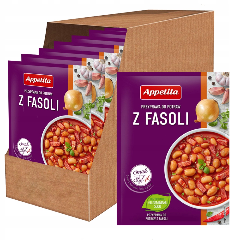 Levně Appetita Koření pro pokrmy z fazolí 20 g x 25 kusů