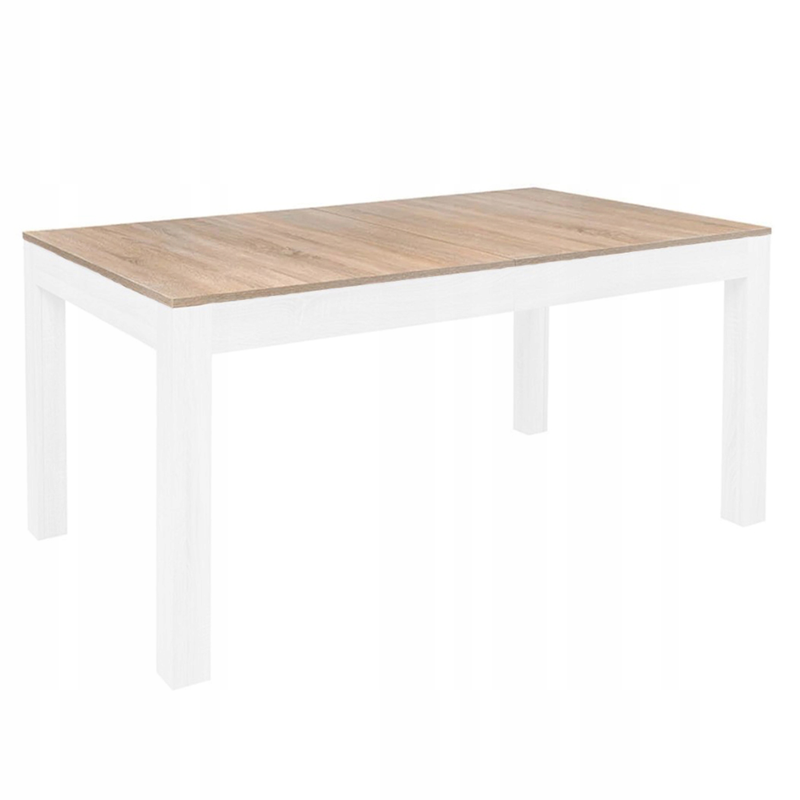 STÓŁ ROZKŁADANY TORINO DĄB SONOMA /BIAŁY 160-300cm