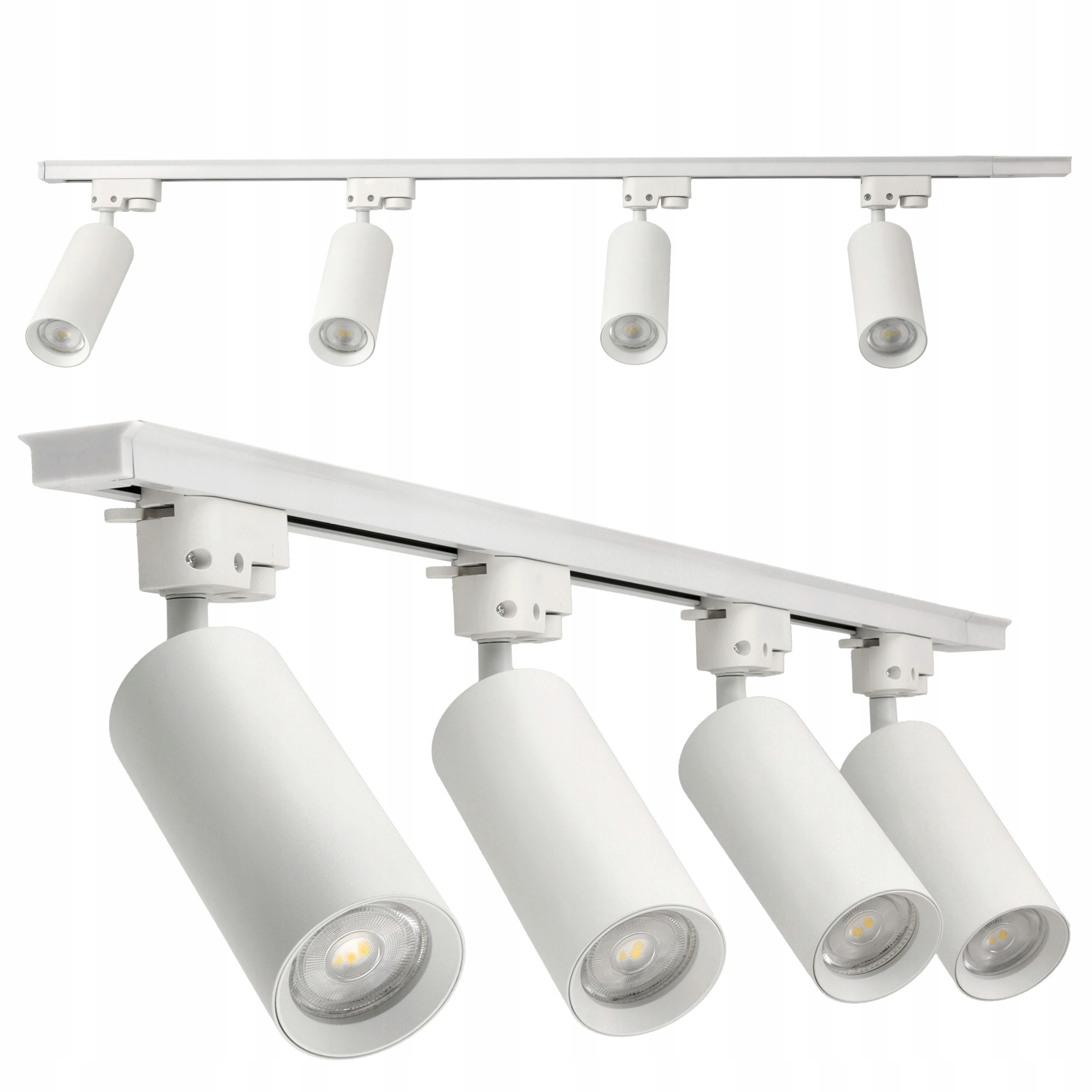 

Oświetlenie Szynowe Szyna 1m 4x Reflektor Led GU10
